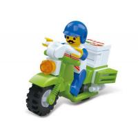 Конструктор "Город" мотоцикл, 25 деталей