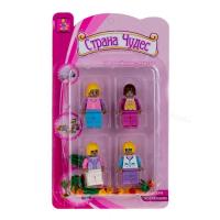Конструктор "Город" девочки, 4 шт.