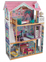 Трехэтажный дом для кукол Барби "Аннабель" (Annabelle) с мебелью 17 элементов