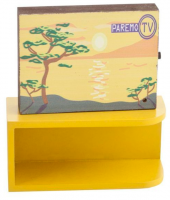 Интерактивная мебель для Барби - Телевизор с тумбой (свет, звук)