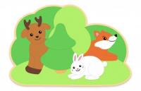 Декорация "Лес"