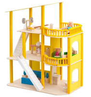 Домик из дерева "Солнечная Ривьера" с мебелью 21 предмет