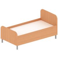 Кровать на металлических опорах (120х60)